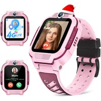 imoo Watch Phone, 4G-Smartwatch Kinder mit HD-Videoanrufen, Smartwatch für Kinder mit GPS-Echtzeitortung, IPX8-Wasserbeständigkeit (Z3, Rosa)