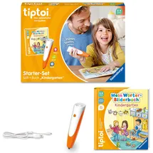 Ravensburger tiptoi Starter-Set Stift und Mein Wörter-Bilderbuch Kindergarten