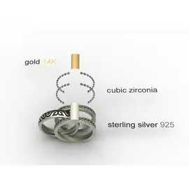 Ostsee-Schmuck Fingerring OSTSEE-SCHMUCK "Ostsee-Schmuck Ring Sunny Exklusiv Ring Sunny Exklusiv" Gr. 62, silber, Fingerringe, Damen, 62, (19,7), silber 925, (Sterlingsilber), Fingerring
