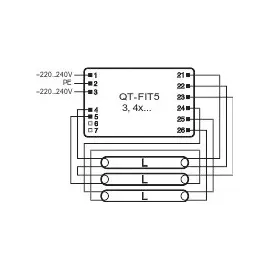 Osram QT-FIT5 Vorschaltgerät