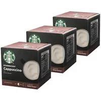 Nescafé Dolce Gusto Starbucks Cappuccino 3er Kaffeegetränk Kaffee 3x12 Kapseln