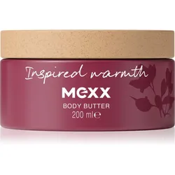 Mexx Inspired Warmth Körperbutter mit Parfümierung 200 ml