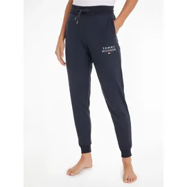 Tommy Hilfiger Jogginghose TRACK PANTS Schwarz/Blau XS