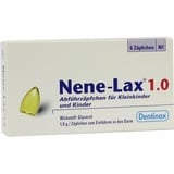 Dentinox Gesellschaft für pharmazeutische Präparate NENE LAX 1,0 Suppos.f.Kleinkdr.u.Kdr. 6 St