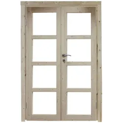 Doppeltür »Thor 40«, Kiefernholz, Natur - beige