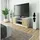 Akord TV-Lowboard 140 x 55 x 40 cm Weiß/Sonoma-Eiche Holz
