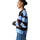 Opus Glocki Sweatshirt Breiten Rugby Streifen Water Blue 38