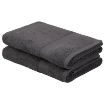 OTTO home Eva Handtuchset 5-tlg. grau