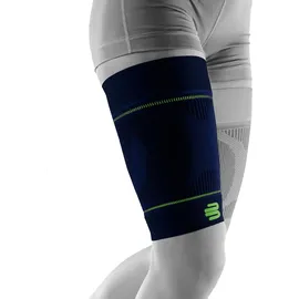 Bauerfeind Sports Unisex Compression Sleeves Upper Leg - short blau
