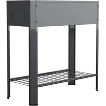 VCM Balora XL 80 x 35 x 80 cm Schwarz