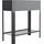VCM Balora XL 80 x 35 x 80 cm Schwarz