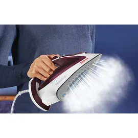 Tefal Easygliss Plus FV5716 weiß/rot