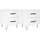 vidaXL Nachtschrank 2 Stk. 40 x 35 x 47,5 cm Weiß