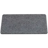 ANRO Fußmatte Schmutzfangmatte Türmatte rutschfest Fußabstreifer abwaschbar robust für Eingang, Haustür, Flur innen & außen Poet Küche, 80 x 40 cm (Rechteckig)