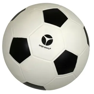 tanga sports® Kinderfußball PAUSENHOF - Schwarz / Weiß
