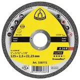 KLINGSPOR A 24 R Supra 13470 Trennscheibe gekröpft 180mm 25 St. Stahl