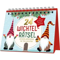 Naumann & Göbel 24 Wichtel-Rätsel Advents-Rätselspaß mit den Wichteln