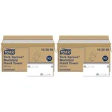 Tork Xpress Multifold Papierhandtücher 150299 - H2 Universal Falthandtücher für Handtuchspender - mehrfach gefaltet, 2-lagig, weiß - 20 x 237 Tücher (Packung mit 2)