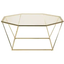 Österlen Couchtisch Ø100 cm Glas rauchfarben.