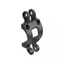 Ergotec Fahrradlenker Ergotec Vorbaukappe 31.8mm mit Sepia 2-Halter - Aluminium AL6061 T6 sc