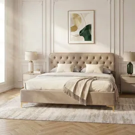 CARO-Möbel GLAMOUR 149 x 208 cm Beige