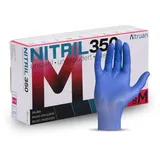 altruan Nitril Handschuhe, Einmalhandschuhe, blau - 100 Stück, Größe M