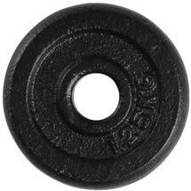 VirtuFit Hantelscheibe - Gusseisen - 30 mm Schwarz 2.5kg