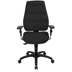 Bürostuhl Unni SY schwarz, Gestell schwarz