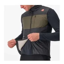 Castelli 4522010-010 UNLIMITED PUFFY VEST Jacket Herren BLACK/TARMAC Größe M