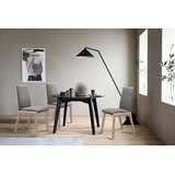 Stressless® Polsterstuhl Laurel, Low Back, Größe M, mit abgerundeten Beinen in Walnuss grau