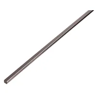 GAH Alberts Vierkantstange Stahl 2000 x 6 x 6 mm