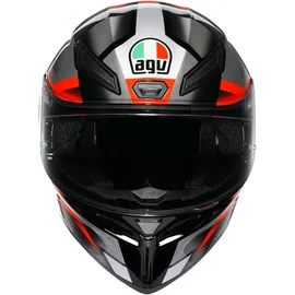 AGV K1 S Fastlap Schwarz/Grau/Rot/Weiß L