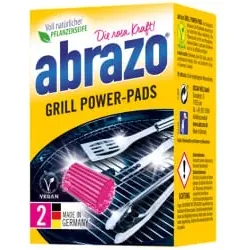 abrazo Grill Power-Pads 1 Packung = 2 Power-Pads + 2 Putzhandschuhe