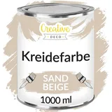 Creative Deco Beige Kreidefarbe 1 l