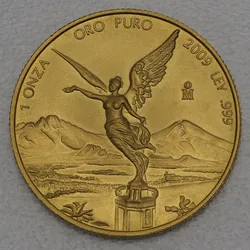 Goldmünze 1oz Libertad 2009 (Mexiko)