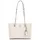 GUESS Schultertasche Tisha 3 Compartment Tote Stone Logo