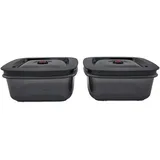 bora lüftungstechnik gmbh BORA Vakuumierboxen Set 2x 1 Liter