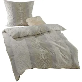 Traumschlaf Livina ornamental grau 200 x 220 cm + 2 x 80 x 80 cm