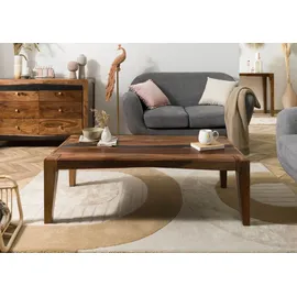 MASSIVMOEBEL24.DE Ancona Dunkelbraun Sheesham 120 x 60 x 40 cm