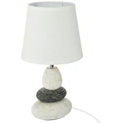 Atmosphera Keramiklampe mit 3 Rollen H33