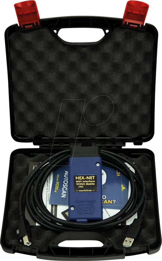 OBD HEX-NET ULBX - KFZ - Diagnose HEX-NET, VCDS, OBD2, WLAN, >99 FIN, mit Koffer