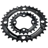 Race Face Turbine Kettenblatt Set 34/24 Zähne Schwarz