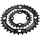 Race Face Turbine Kettenblatt Set 34/24 Zähne Schwarz