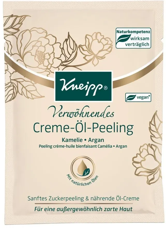 Kneipp Verwöhnendes Creme-öl-Peeling - Kamelie & Argan Körperpeeling 40 ml Damen 