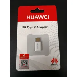 Huawei USB-C auf Micro USB Adapter Weiß