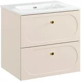 petits-meubles Waschtisch 60,2 x 57 x 46 cm Beige