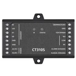 Indexa 37055 Steuergerät WLAN/Wiegand Relaiseinheit für Türöffner mit App, Fernzugriff, Zeitsteuerung CT310S