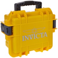 Invicta Uhrenbox mit 3 Schlitzen, Kunststoff, Gelb IG0097-SM1S-Y
