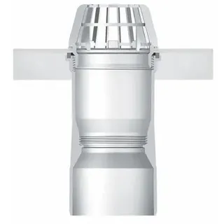 ACO Entwässerungsanschluss mit Laubfang für den Lichtschacht