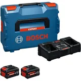 Bosch EXPERT Starter-Set EXBA18V-80 2 x 8,0 Ah + Ladegerät EXAL18V2-320